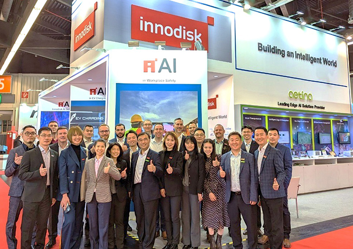 foto noticia Innodisk presenta sus soluciones AIoT en Embedded World 2023.